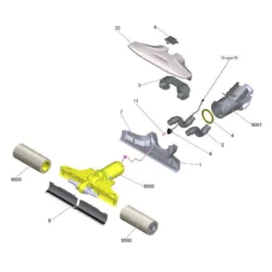 Alternative view of קצה מגב למקרצפת FC5 Sweep edge מחיר אינו כולל הרכבה
