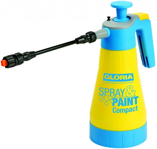 מרסס צבע 1.25 ליטר Gloria Spray&Paint עד 3 בר
