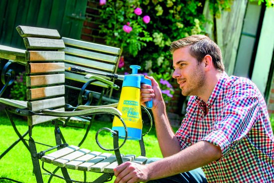 מרסס צבע 1.25 ליטר Gloria Spray&Paint עד 3 בר – תמונה 2