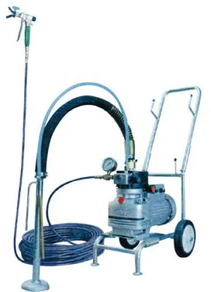 איירלס חשמלי התזה וחומרי איטום SP60E SP-60E