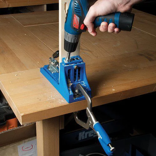 מערכת לבניה קלה וחכמה חיבור נסתר בעץ Kreg Jig K4 Master כולל קלמרה תוצרת ארה"ב – תמונה 2
