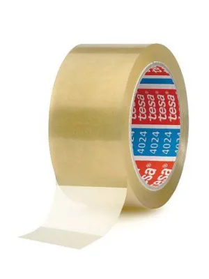 סרט אריזה "2 צבע שקוף פוליפרופילן רוחב 50 מ״מ אורך 66 מטר