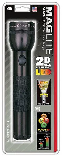 לא במלאי! פנס מגלייט Maglite מקורי לד 2D (לא נטען)