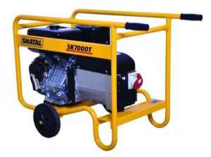 גנרטור בנזין תלת פאזי 7000W 10.5AX3 חד פאזי 2500W 11AX3 שטל כולל סטרטר מנוע Honda