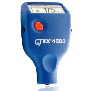מד עובי צבע יבש גשש אינטגראלי 0-3000 מיקרון (3 מ"מ) למוצרים מגנטיים ולא מגנטיים Ferrous Non Ferrous תוצרת גרמניה