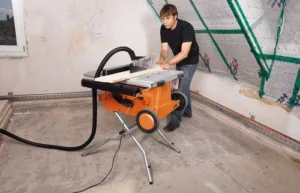 Alternative view of מסור שולחן "10 1800W נייד כולל עגלה