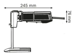 Alternative view of מסור אנכי חשמלי 350w לגומי מוקצף עד 300 מ"מ ג'יגסו Jigsaw מקט 1575