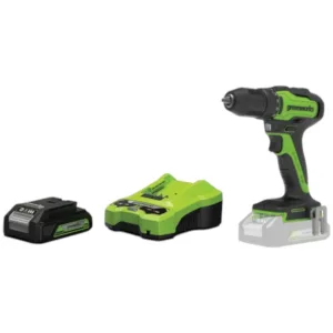 מברגה/מקדחה תפסנית BRUSHLESS כולל סוללה 2Ah ומטען 97946/7