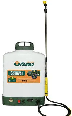 לא במלאי! מרסס גב נטען 12v מקצועי 16 ליטר להדברה וריסוס - לבן