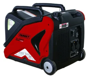 לא במלאי! גנרטור בנזין חד פאזי 3000w מושתק כולל מייצב מתח אינורטר חד פאזי T42249