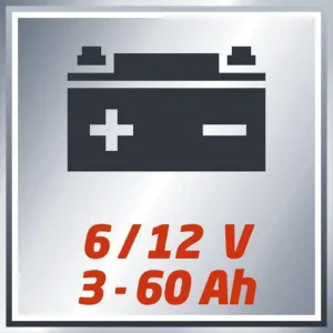 ⁦מטען מצברים אוטומטי 6v/12v הספק 3-60Ah צד דיגיטלי⁩ – תמונה ⁦3⁩