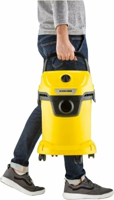 שואב אבק חשמלי 17 ליטר רטוב/יבש כולל מפוח KARCHER WD3 מיכל פלסטי – תמונה 6