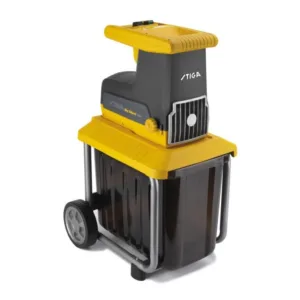 טוחן ענפים חשמלי עד 40 מ"מ 2500w ומכרסם גזם חשמלי כולל מיכל
