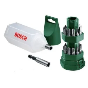 סט 25 חלקים Big Bit ומברגון BOSCH X-LINE