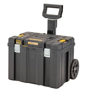 ארגז כלים כולל גלגלים וידית מתקפלת DEWALT TSTAK