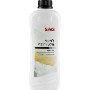 תרכיז מקצועי לניקוי מלט ורובה 1 ליטר לפוגות