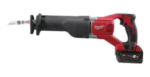 לא במלאי! מסור חרב נטען 18v כולל 2.0AmpX2 מקצועי