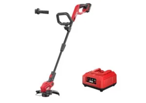 חרמש נטען 20v טלסקופי כולל ראש מתכוונן כולל סוללה 2.0Ah מטען ותיק נשיאה