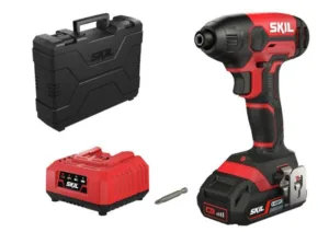 מברגה אימפקט קומפקטית נטענת 20v Brushless 140Nm כולל סוללה 2.5Ah ומטען במזוודה