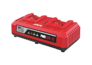 מטען כפול לסוללות 20v