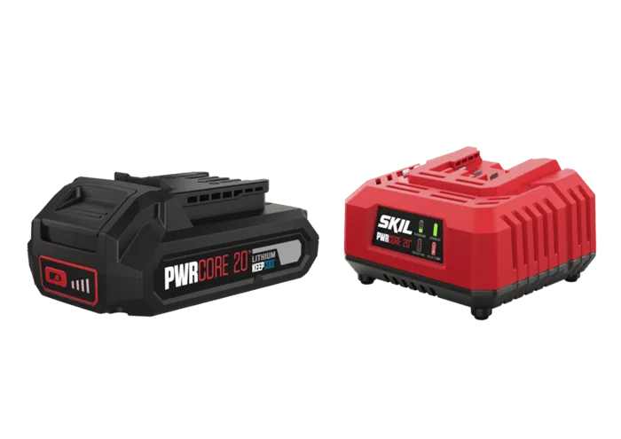 סט סוללה 20v הספק 2.5Ah ומטען SKIL