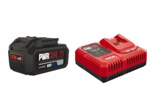 סט סוללה  20v הספק 4.0Ah ומטען מהיר SKIL