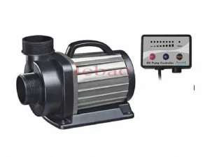 לא במלאי! משאבת מים מתח נמוך 3000 ל"ש עד 2.8 מטר 24v כולל שנאי ובקר זרימה