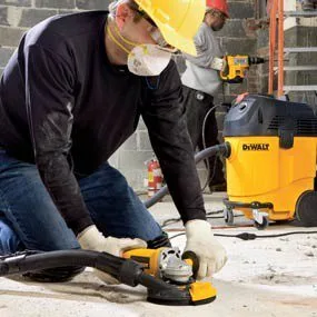 ערכת מגן אבק בשאיבה למשחזת "5 DeWALT - מסופק ללא משחזת – תמונה 3
