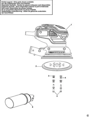 Alternative view of לא במלאי! פד למלטשת "5 KA199 בלק אנד דקר