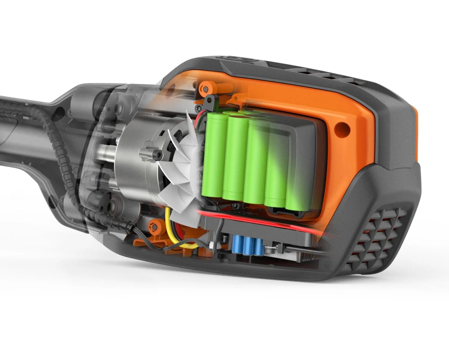 חרמש נטען 36v כידון 36v Brushless E-TORQ סדרה 500 - גוף בלבד – תמונה 3