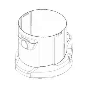 Alternative view of מיכל לשואב KARCHER WD3 TANK