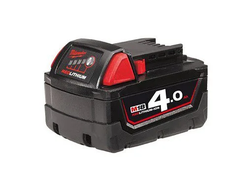 סוללה 18V הספק 4.0Ah לתיום Li-Ion M18 B4 – תמונה 2