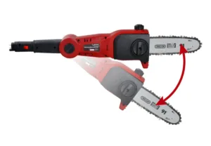 Alternative view of מסור שרשרת גובה טלסקופי נטען 20v  להב "10 כולל סוללה 2.5A ומטען
