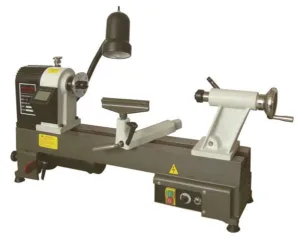 מחרטה לעץ 450 מ"מ בין העוקצים 550w מהירות משתנה 500-1800/1000-3800 סל"ד