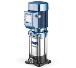 משאבה אנכית רב דרגתית צנטרפוגלית תלת פאזי  1100w מנוע 1.5 כ"ס עד 56 מטר ועד 10.8 קוב שעה תוצרת איטליה