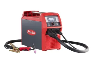 רתכת TIG AC/DC חד פאזי ניידת 230A כולל קירור, ידיות וכבלים, וסת, שלט, רגלית ועגלה