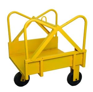 עגלה להרמת בלוקים עם כננת 97X71X77 ס"מ 44 ק״ג