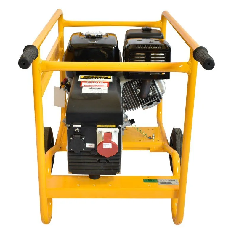 גנרטור בנזין תלת פאזי 7000W 8.4AX3 חד פאזי 2500W 9AX3 מיוצב AVR – תמונה 2