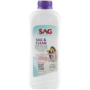 תרכיז ניקוי לפרקט וכל סוגי הרצפות - 1 ליטר Sag&Clean