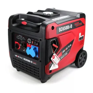 גנרטור בנזין חד פאזי 6000w מושתק מיוצב AVR כולל סטרטר ושלט הפעלה רחוק