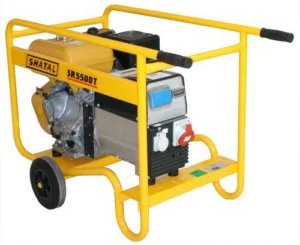 גנרטור בנזין תלת פאזי 7000W 8.4AX3 חד פאזי 2500W 9AX3 מיוצב AVR