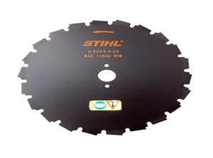 דיסק כיסוח לחרמש שיני מסור לחרמש 200x20x22T מ"מ