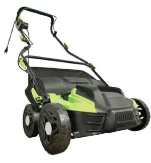לא במלאי! מנקה דשא סינטטי חשמלי 1800w רוחב 36 ס"מ שק איסוף 45 ליטר סוויפר