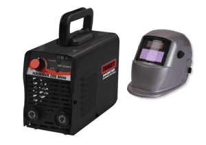 רתכת אלקטרונית עד 200Amp כולל סט כבלים+ מסכה אלקטרונית T30112