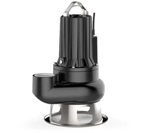 משאבה טבולה לביוב "2.5 Vortex תלת פאזי 2200w מנוע 3 כ"ס גובה 16.5 מטר עד 51 קוב שעה תוצרת איטליה Vxc30/50