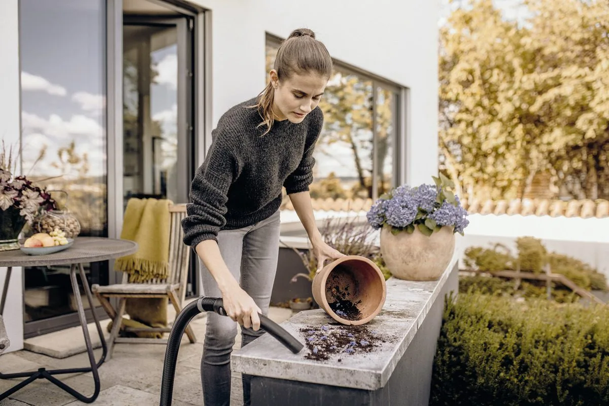 שואב אבק חשמלי 17 ליטר רטוב/יבש כולל מפוח KARCHER WD3 מיכל פלסטי – תמונה 5