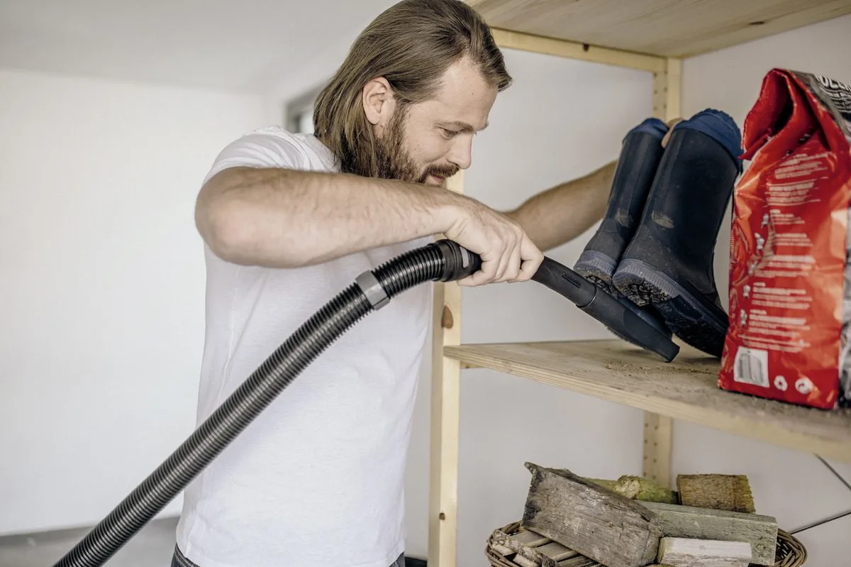 שואב אבק חשמלי 17 ליטר רטוב/יבש כולל מפוח KARCHER WD3 מיכל פלסטי – תמונה 4