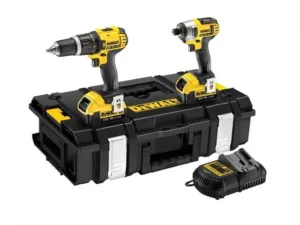 סט כלים 18V4.0AmpX2 מברגה/מקדחה ואימפקט מנוע Brushless
