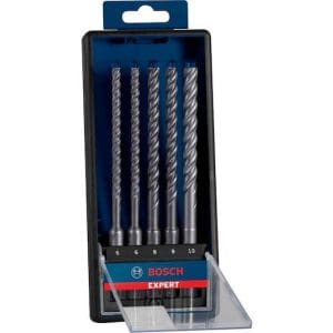 סט 5 מקדחים לפטישון 6,6,8,8,10 מ"מ SDS-plus-7 Robust Line
