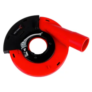 מגן שאיבת אבק VORTEX לעבודה נקייה עם צלחות יהלום לליטוש בטון. מתאים למשחזות זווית "5, "4.5.